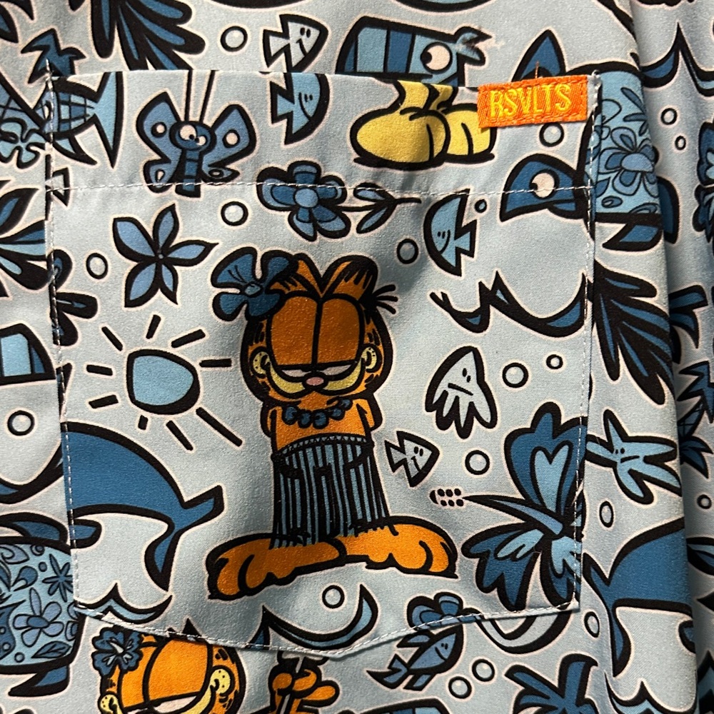 RSVLTS Garfield Men's Shirt - Picture 3 of 4
